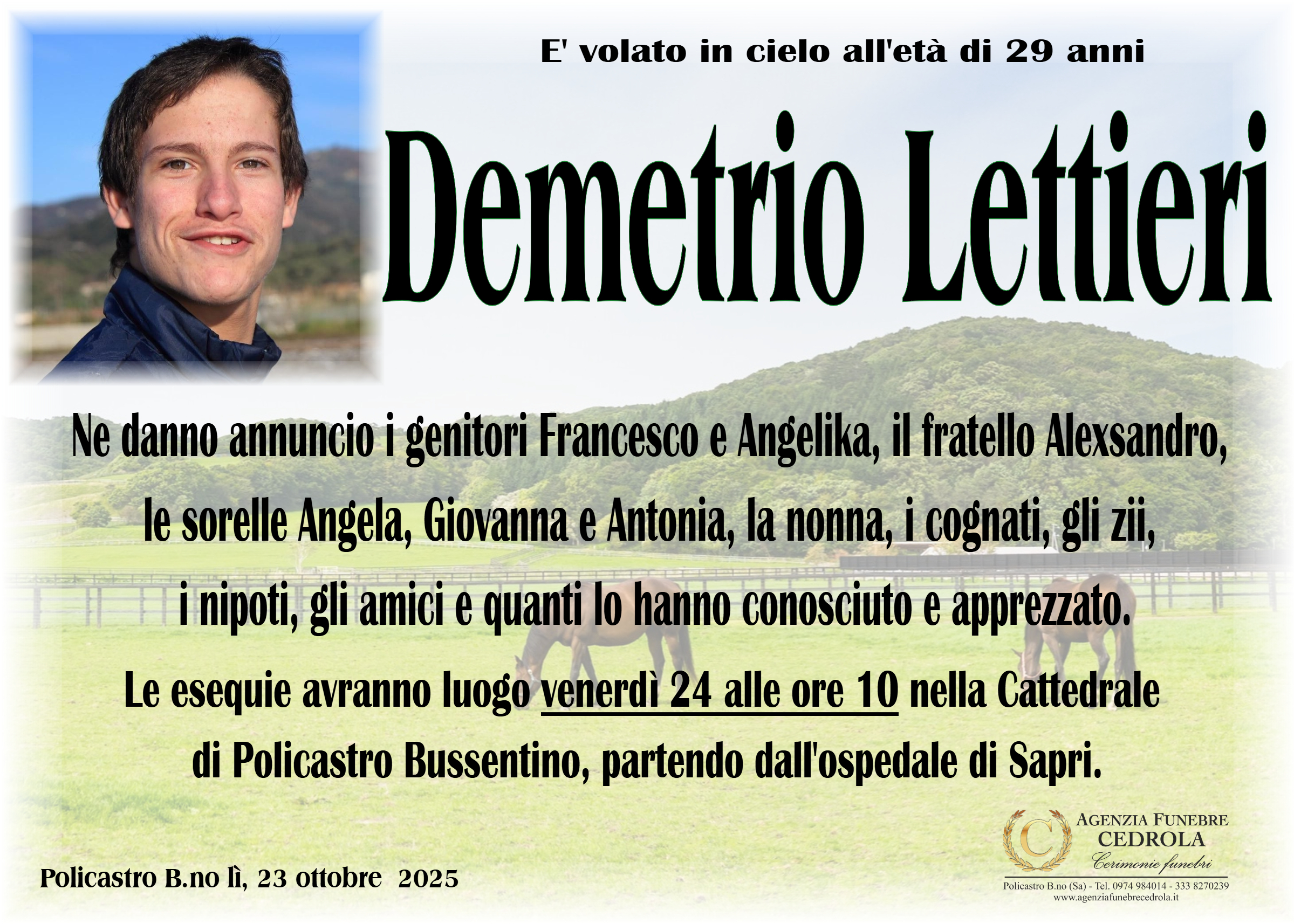MANIFESTO Demetrio Lettieri
