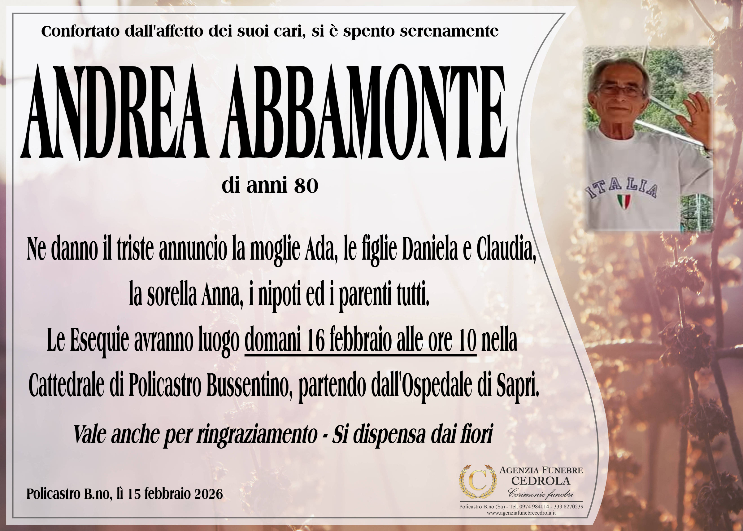 MANIFESTO Andrea Abbamonte