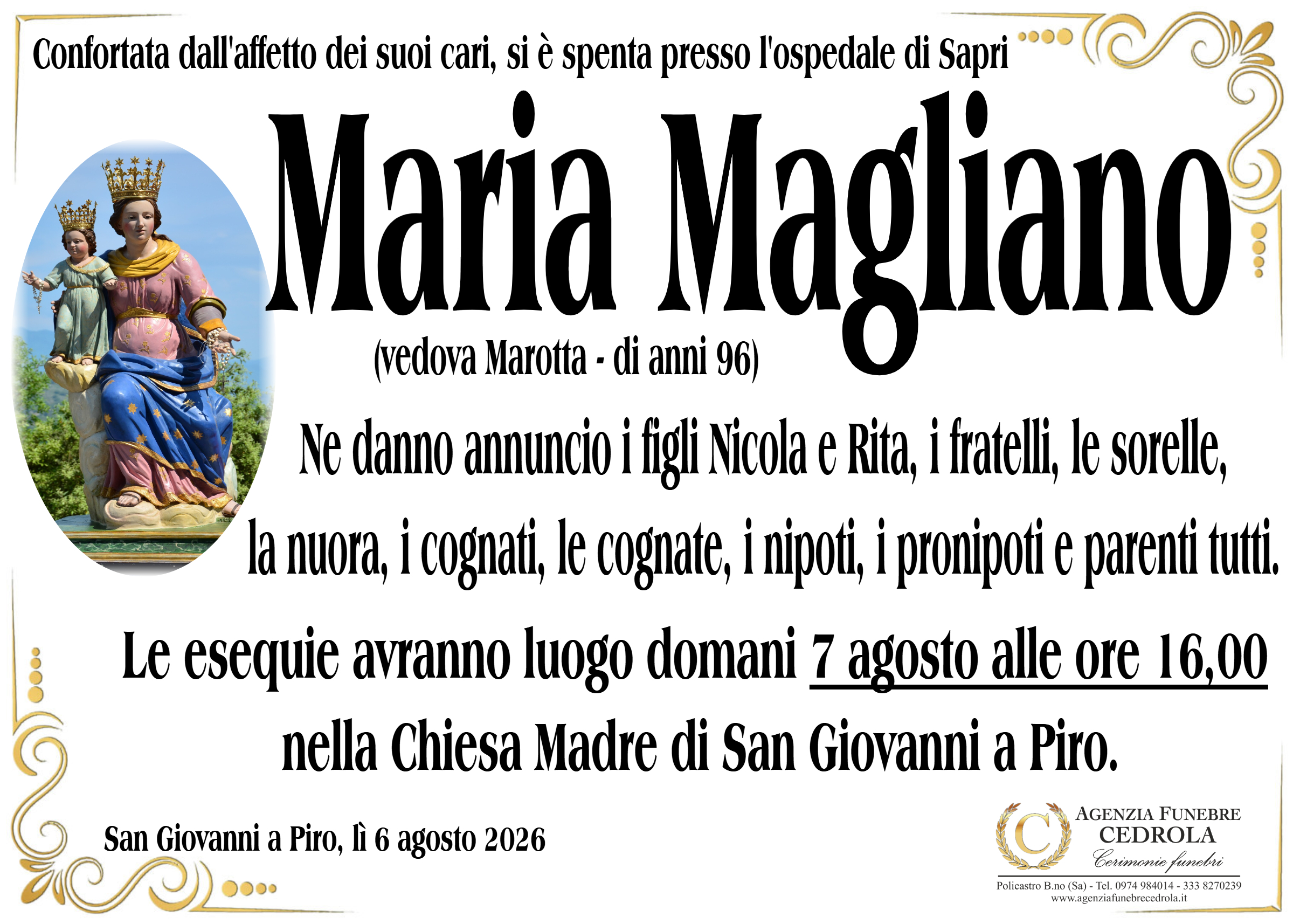 MANIFESTO Maria Magliano