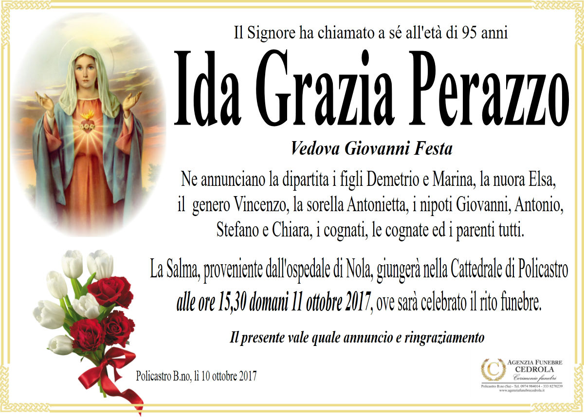 MANIFESTO Ida Grazia Perazzo