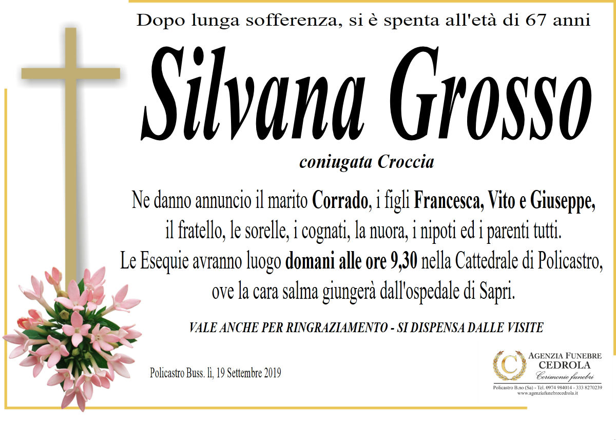 MANIFESTO Silvana Grosso